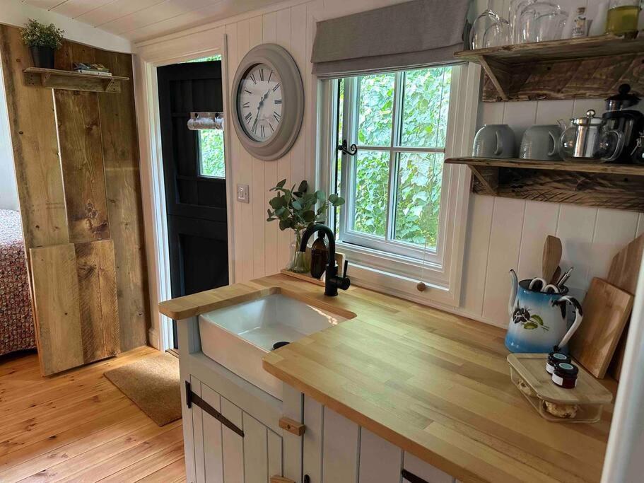 Cornwall Woodland Shepherd'S Hut Deirdres Hut Бодмин Екстериор снимка
